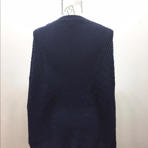 Tommy Hilfiger Women Loose Fit Cable Knit Sweater Navy Blue XL - Picture 3 of 10